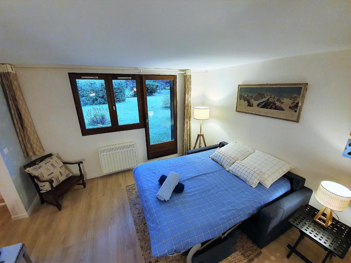 Vue Mont Blanc Avec Jardin Appartamento